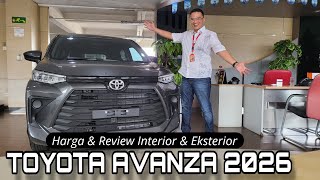 Toyota Avanza 1.3 E Tahun 2026 Warna Terbaru Gray Abu - abu Harga & Review Eksterior Interior