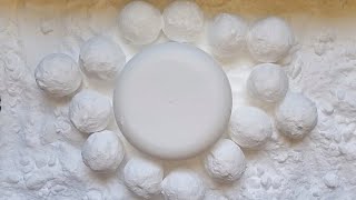 Pure White Baking Soda Crush | ASMR