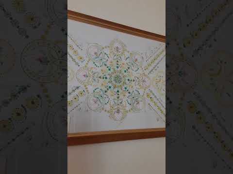 五十嵐由家　曼荼羅画４１５「神性なる場所」 五十嵐由家 曼荼羅画 415 「神性なる場所」 | 五十嵐由家 相談