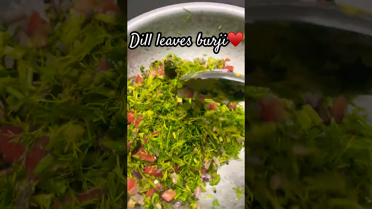 Dill Leaves Egg Bhurji 🌿🥚 | Healthy Protein Breakfast 