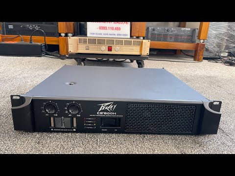 Peavey cs 800H dòng đẩy cs lớn của hãng, chất âm hay thiết kế hiện đại ☎️0363648707 #power #peavey 