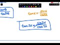 Double Angle Identities