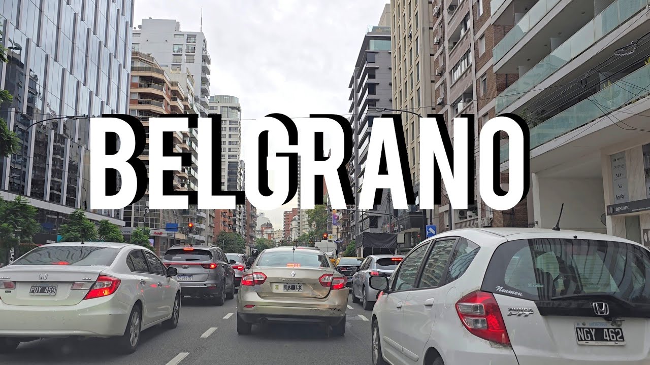 Driving in Argentina 🇦🇷 4K | Belgrano, A Little Osaka 🇯🇵 in Buenos Aires.
