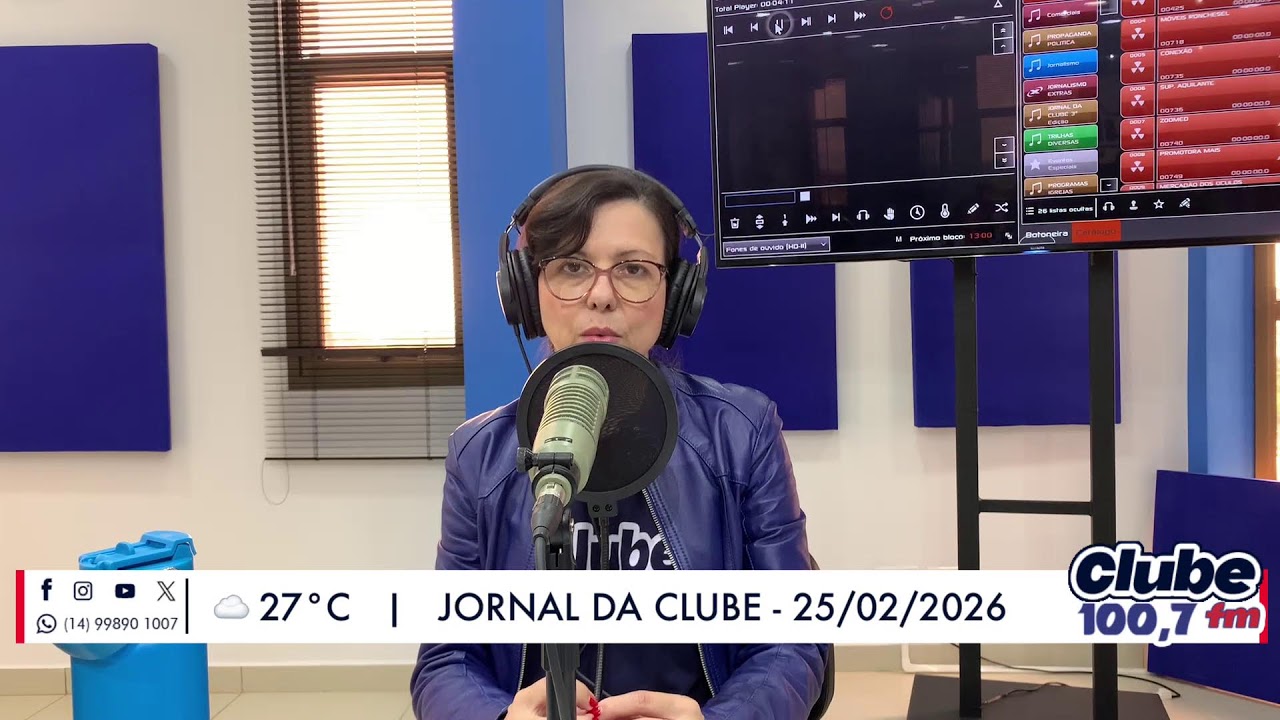 Jornal da Clube - 25/02/2026 - Edição do Almoço