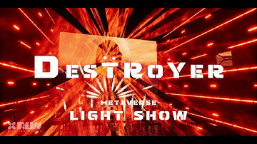 Destroyer｜Metaverse - Light Show｜Unreal Engine 5 - GrandMA2