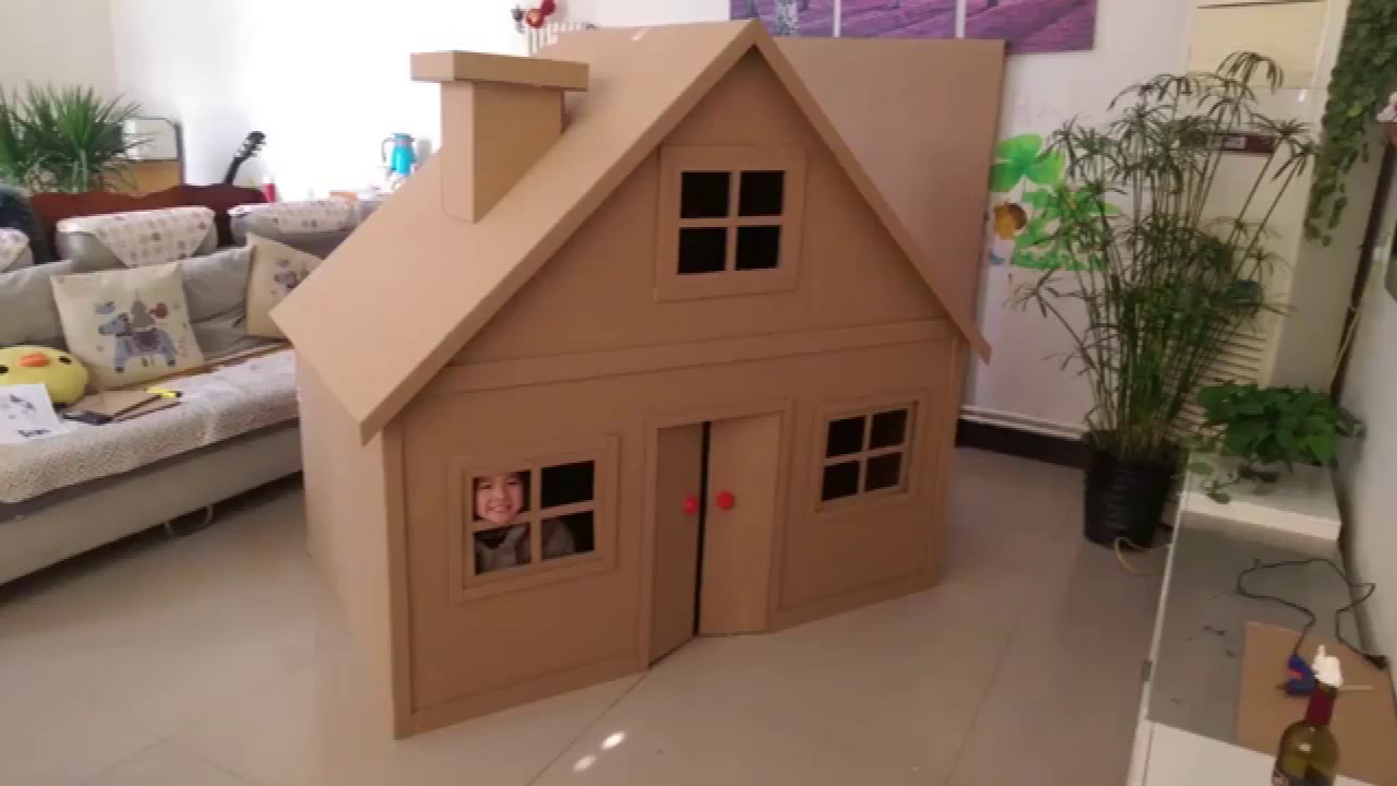 DIY Rumah  kertas dibuat  dengan bayi YouTube