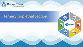 Ternary Isoplethal Section Calculation in PanPhaseDiagram Module