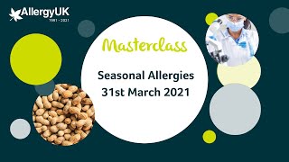 Allergy UK:  Seasonal Allergies Masterclass with captions
