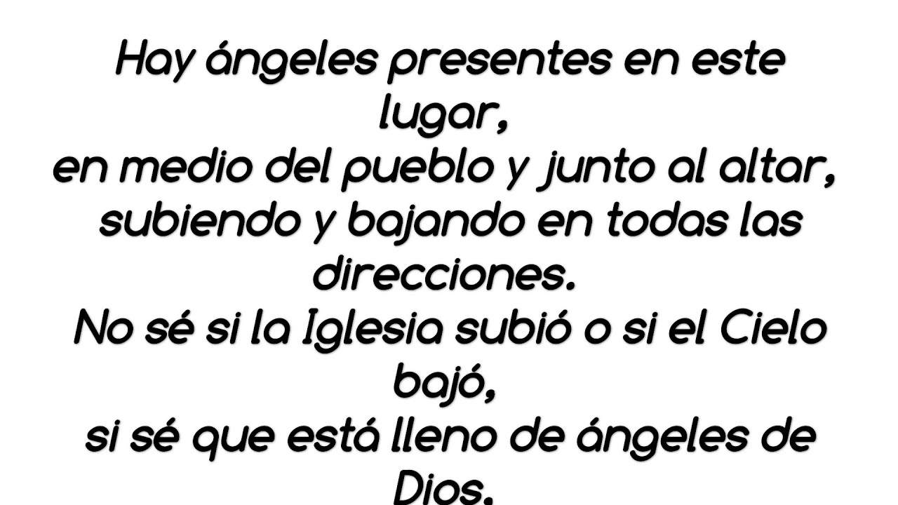 Hay angeles presentes