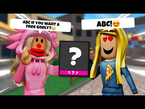 GIVING AWAY A FREE GODLY EVERYTIME I DIE IN MM2.. [Roblox mm2]