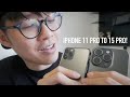 First impression on iphone 15 pro  upgrading from my old iphone 11 pro  is it worth it