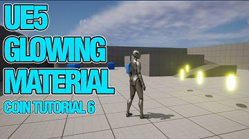 UE5 Glowing Coin Material Blueprint Coin Tutorial 6