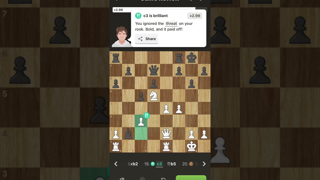 Chess brilliant sacrifice!!!! #chess #chessgrandmaster #chesstactics