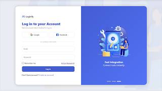 Login Form in HTML &amp; CSS | Animated Login/SignUp form using html css #login #loginform #signuup 
