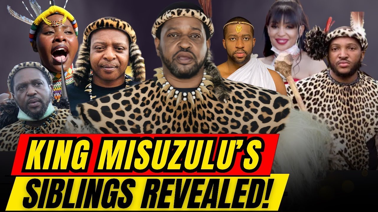 Inside King Misizulu's Royal Family Drama - Meet His 7 Siblings!