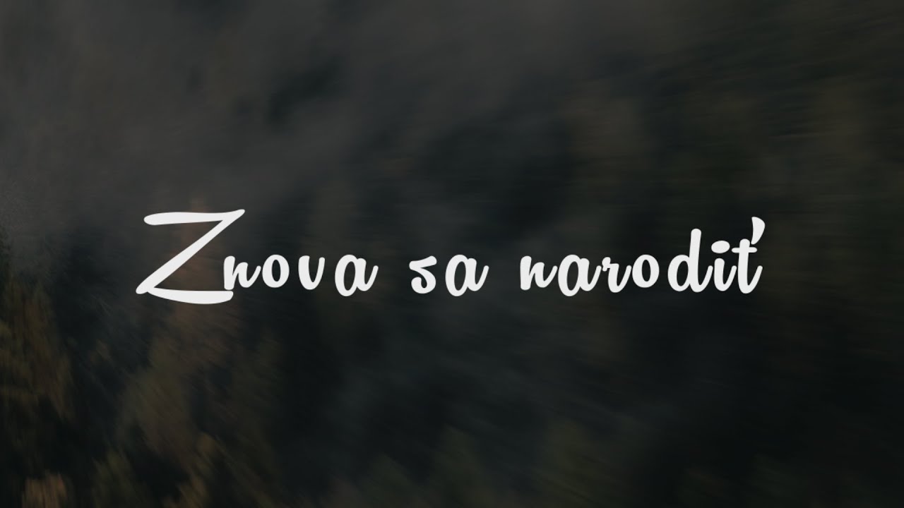 NN | Znova sa narodiť
