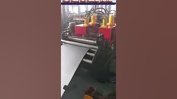 shelf panel roll forming machine