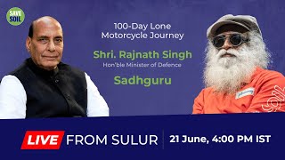 Sadhguru in Sulur to #SaveSoil - LIVE | 21 June | 4 PM IST