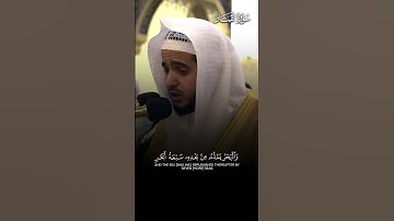 ﴿ما خَلقُكُم وَلا بَعثُكُم إِلّا كَنَفسٍ واحِدَةٍ﴾ | تلاوة بهيّة لفضيلة الشيخ د.#عبدالله_القرافي