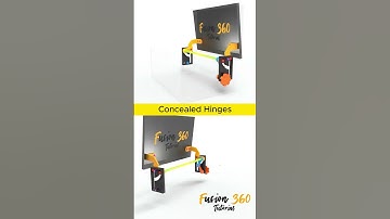 Concealed Hinges  #cad #solidworks #fusion360 #mechanical #mechanism #engineering