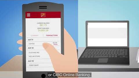 View your credit card transactions in real-time | CIBC