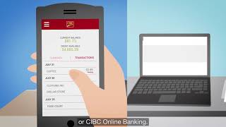 View Your Credit Card Transactions In Real Time Cibc Youtube