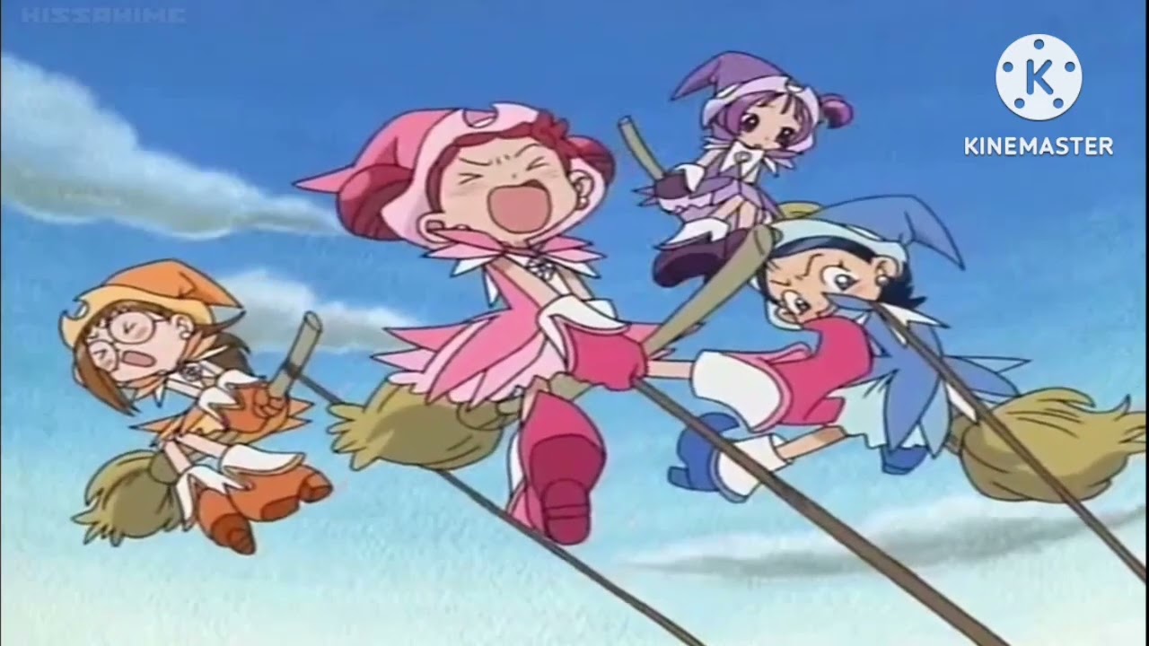 (END OF THE WORLD! REMIX) Ojamajo DoReMi Sharp - Sheep Chase Scene! Sparta Party Hard Remix