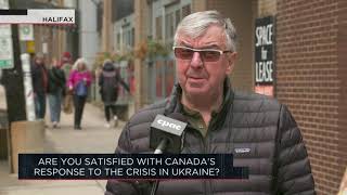 Are you satisfied with Canada's response to the crisis in Ukraine? | OUTBURST