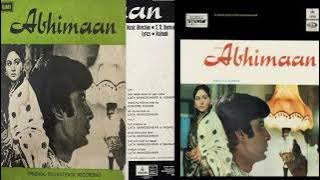(1973)  Abhimaan  #  Piya Bina Piya Bina  #  Lata Mangeshkar  #  S.D. Burman  #  Ost Odeon Vinyl Rip