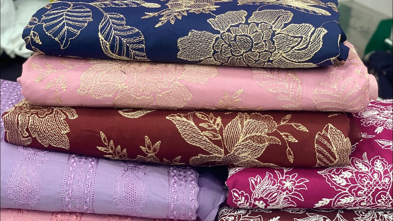 6 Designs with 3 Colors | Summer Collection 2026 | Beautiful Embroidered Lawn Suits