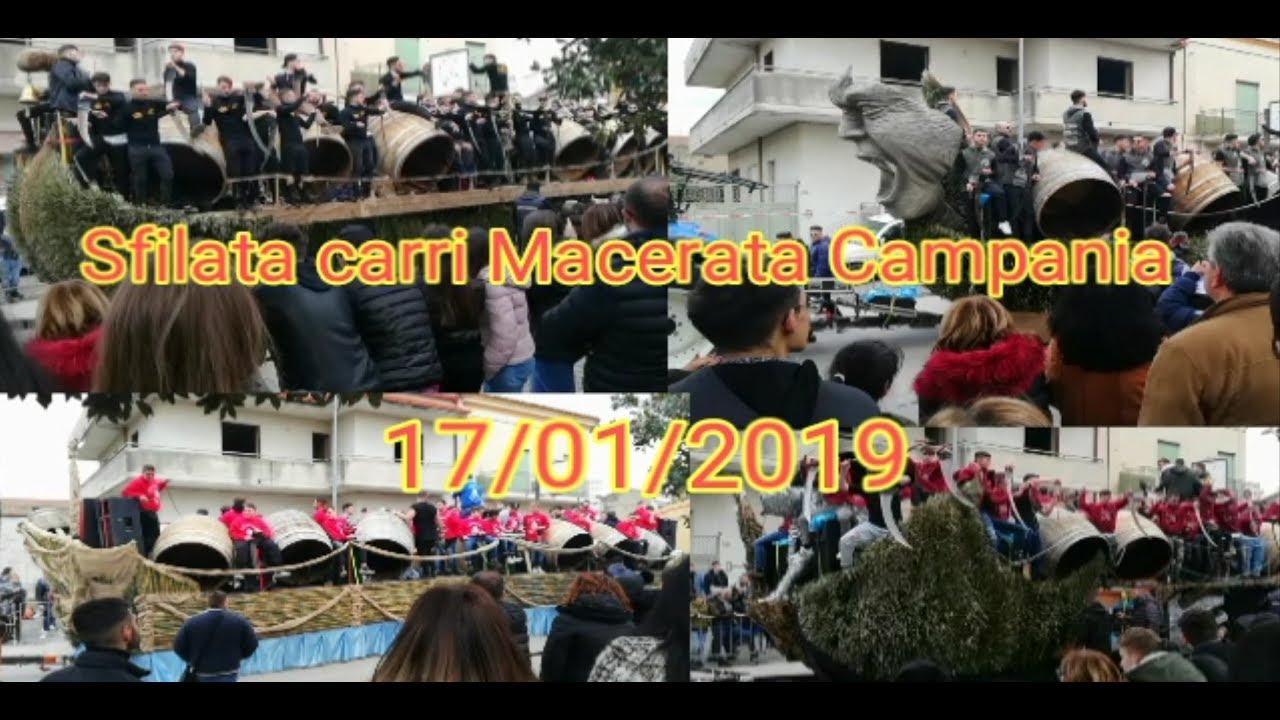 Sfilata carri Macerata Campania 2019 - 