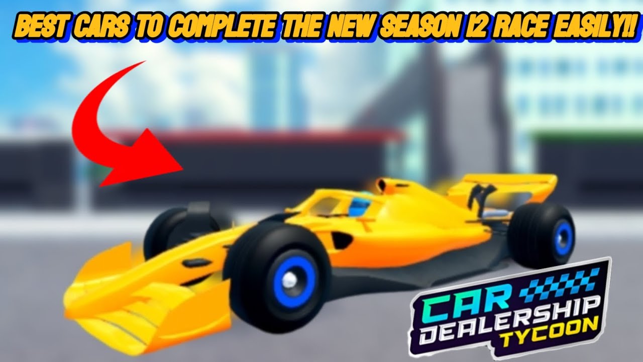Best cars to complete the new season 12 race easily!! |*MUST WATCH ...