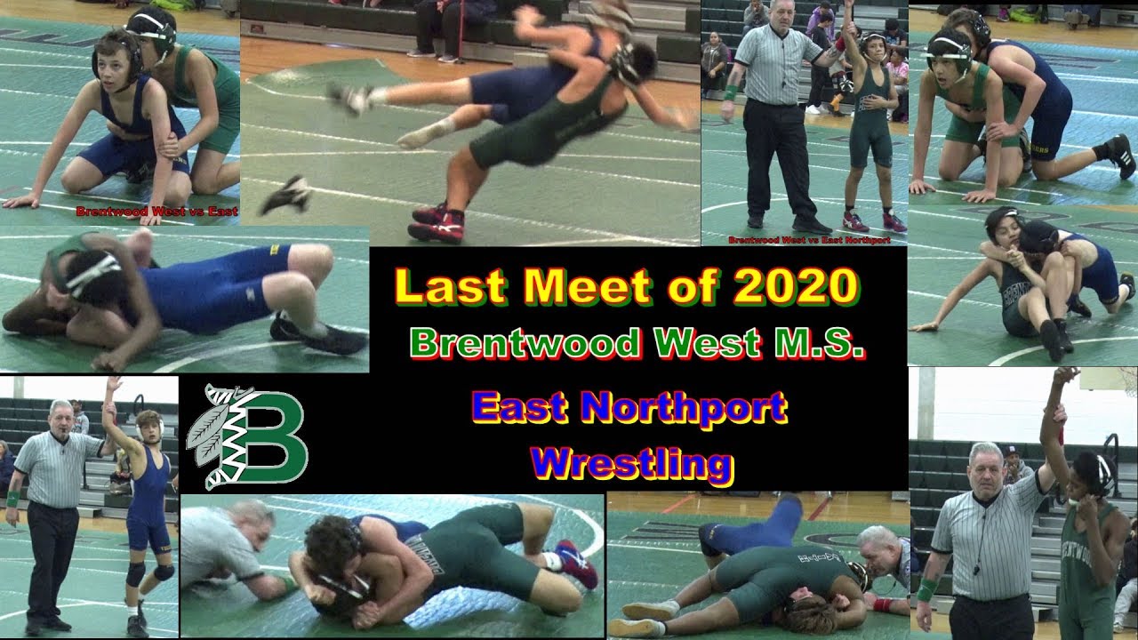 NEW!!! Middle School WRESTLING! Brentwood West vs East Northport