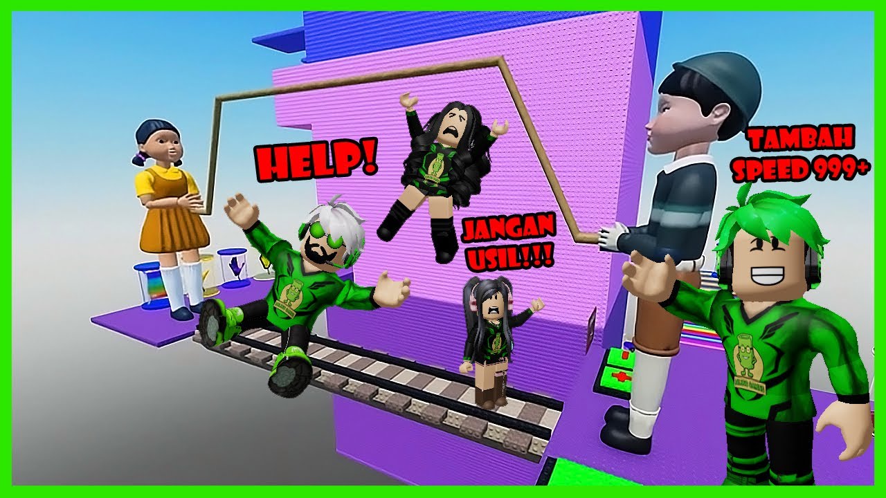 Bang Darlung Prank Usilin Mereka Semua Sampai Emosi Di Obby Squid Game Season 3 Roblox 😂