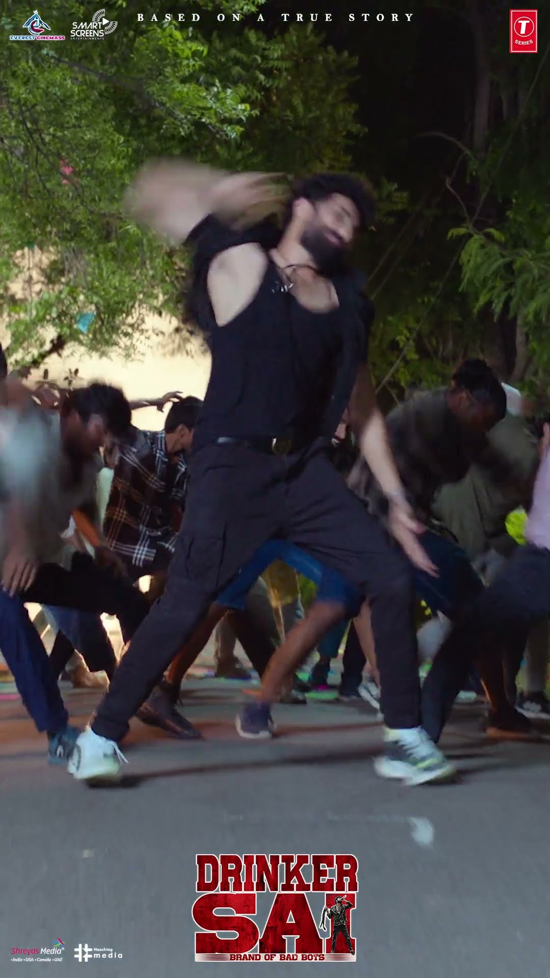 Every heart grooves to the peppy love song??#BhagiBhagi Lyrical from #DrinkerSai is out now?