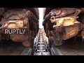 Russia: US WWII-era tanks retrieved from Barents Sea near Kildin Island