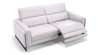 MARA Ledersofa - XXL Sessel Komfort im 2 Sitzer Sofa mit Relaxfunktion | Sofanella