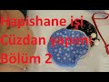 Hapishane işi çanta/cüzdan nasıl örülür? Şablon okuma ve ip ekleme nasıl yapılır? Bölüm 2#DIY