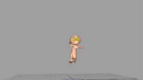 3d run animation