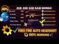 Free Fire Auto Headshot sensitivity 2026⚙️✅ 100% Working Sensitivity 😱 | 2GB, 4GB, 6GB, 8GB RAM..