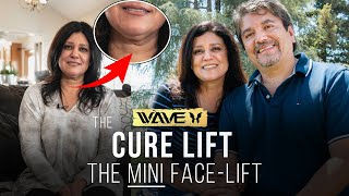 Laura LOOKS 10 years younger with the CURE LIFT | The Mini-Facelift to Fix loose Neck Skin FAST