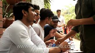 Ramjas College - admissions time at Delhi University