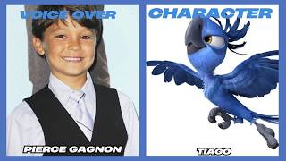 COMPARISON VOICE OVER AND CAST RIO 2