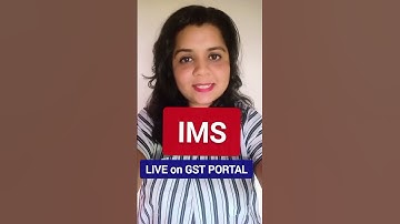 IMS on GST Portal. Live. How to accept Reject invoices on Information management system