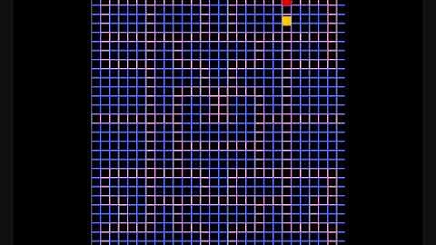 pygame maze AI fuzzy target