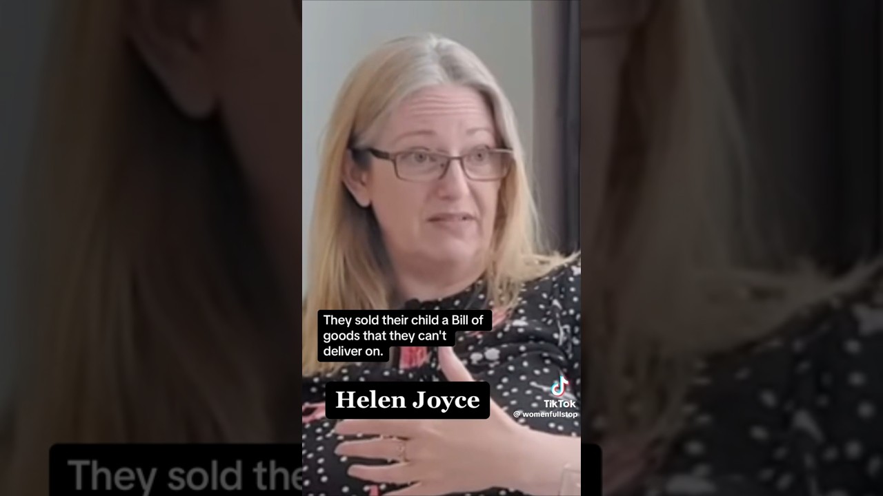 Parents who trans their children #HelenJoyce #peterboghossian #gender #trans #reality