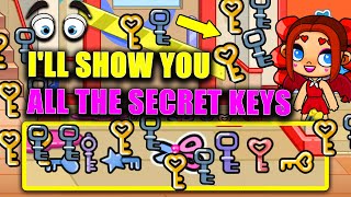 ALL SECRET KEYS❤‍ Avatar World Secrets 100,000 likes on the page #avatarworld