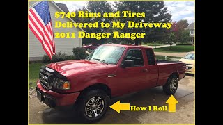 2011 Ford Ranger Vision Warrior Wheels/Rims & Goodyear Wrangler Radial Tire Review #wheels #rims