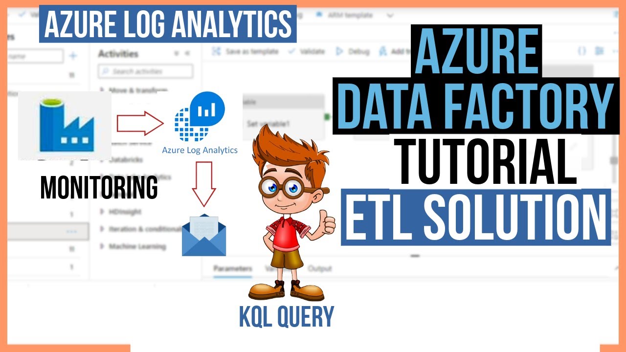 Azure Data Factory to LogAnalytics (Monitoring) Alerts - YouTube