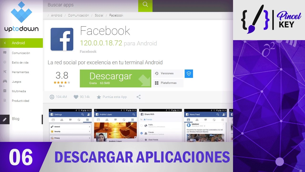 Como descargar aplicaciones en .apk sin la Play Store 